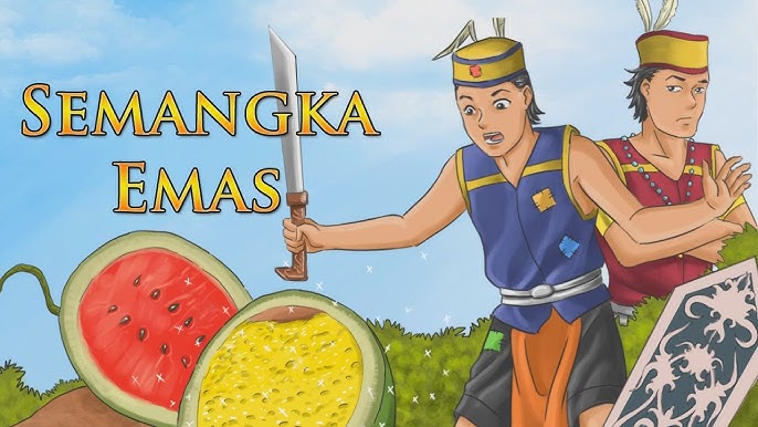 Semangka Emas Legenda Pemuda yang Beruntung di kalimantan